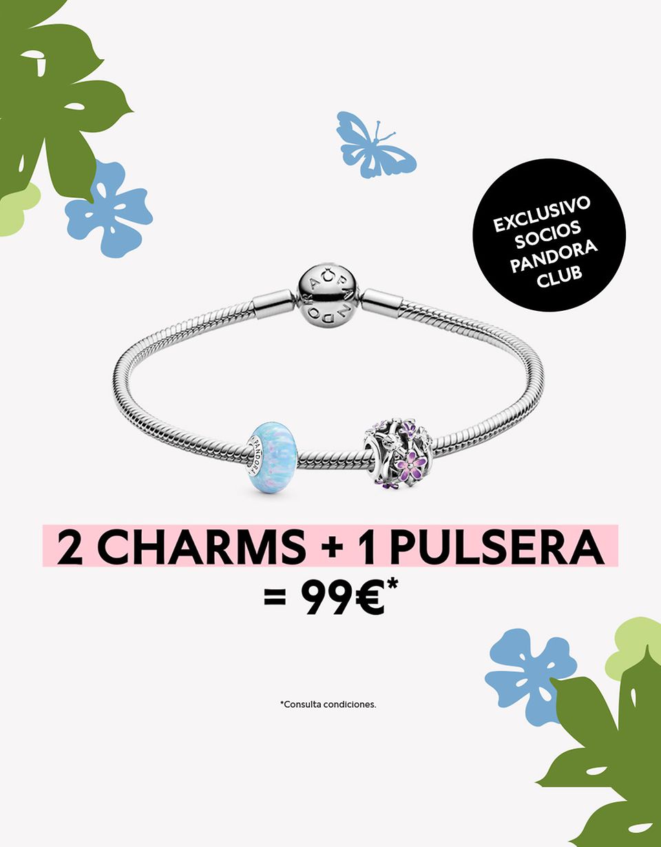 Crea tu pulsera tus charms favoritos | Pandora ES