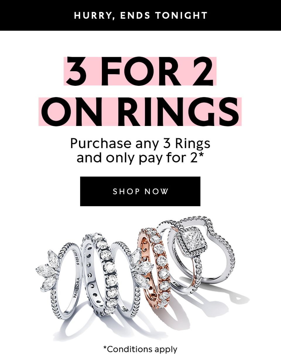 AU | Buy Pandora Rings for | Jewellery Sale