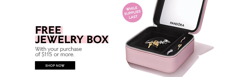 Men pakistanske Manøvre Free jewelry box with purchase | Pandora US​