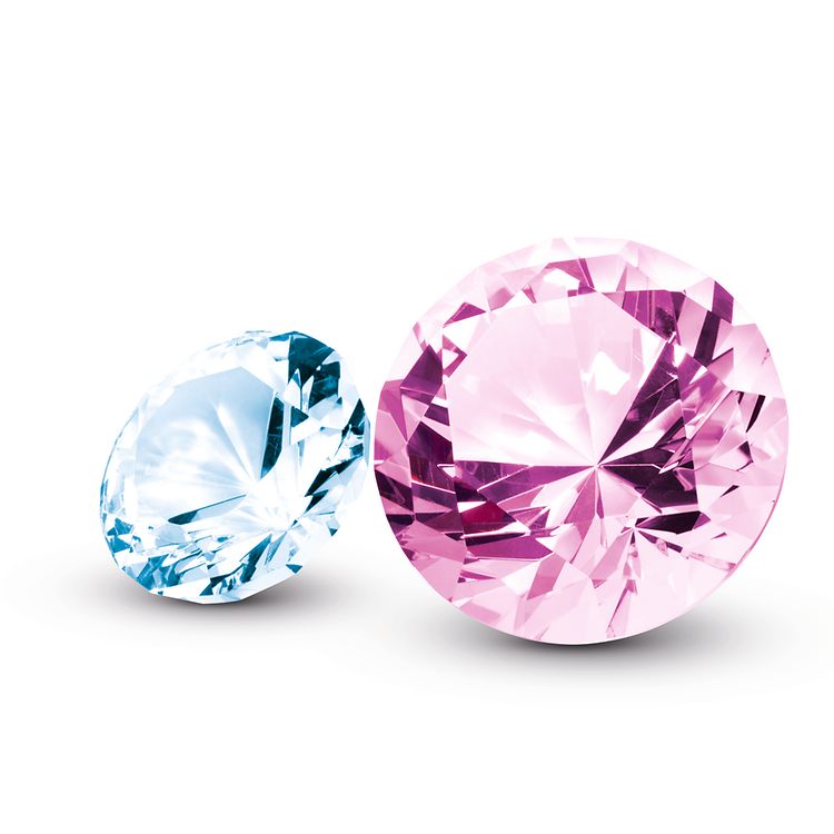 Diamonds with colours that are outside the scale are known as "fancy colour diamonds."