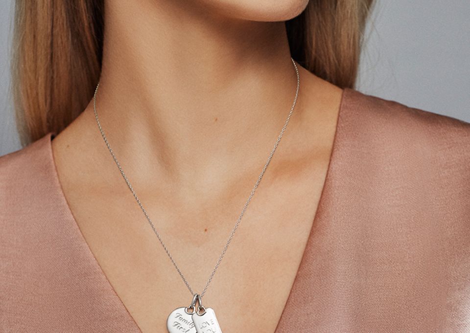 Pandora Custom Engrave Necklace | TikTok