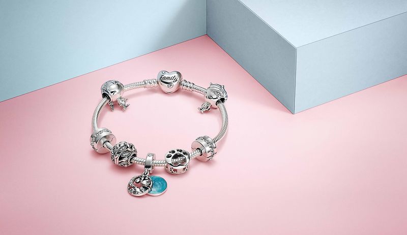 Collect the charms that remind you of your favourite people and pets.